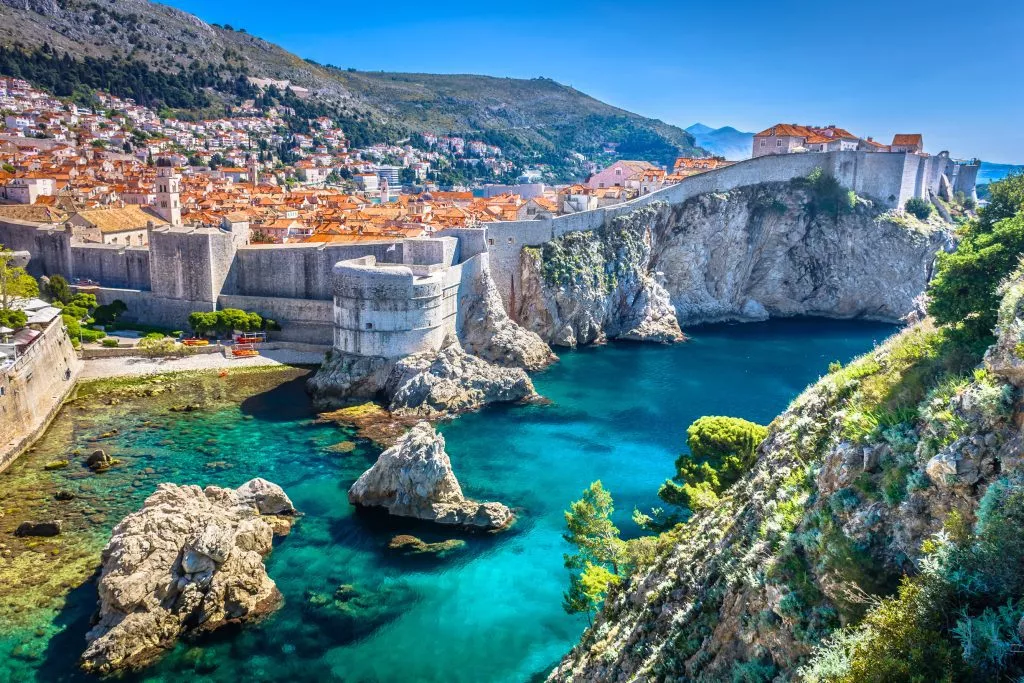 Dubrovnik vue du ciel