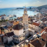 Clocher de Saint Domnius, Split, Croatie