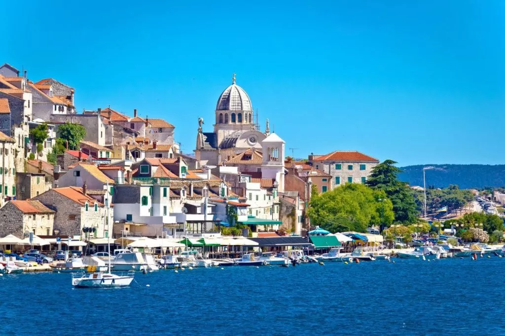 Sibenik sea view